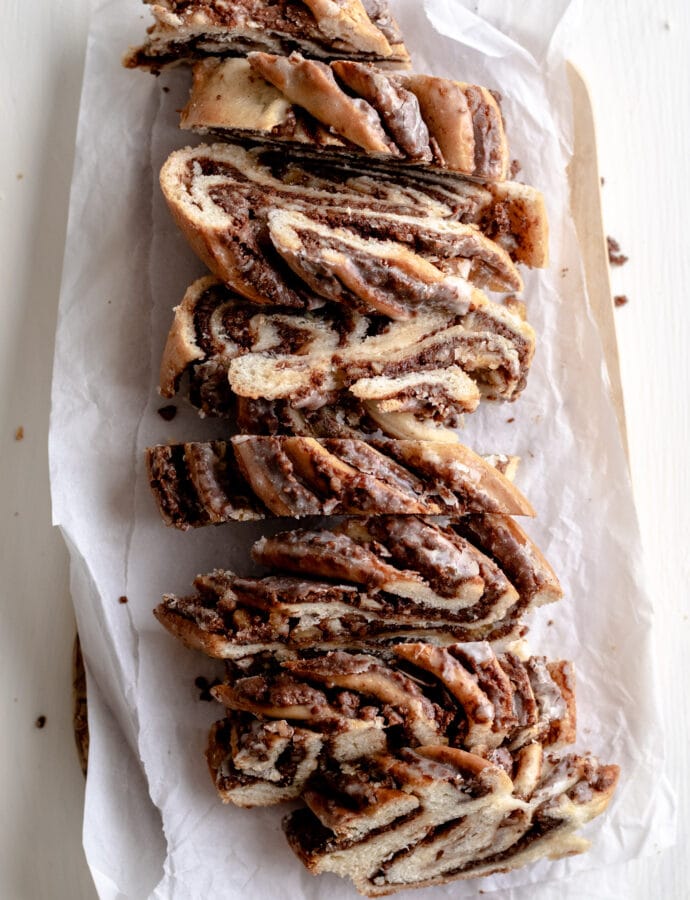 Chocolate Orange Nusszopf