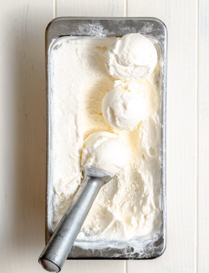 Zitronen Eis | Lemon Ice Cream