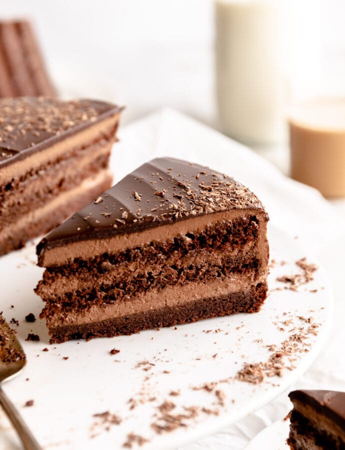 Chocolate Mousse Torte | Schokomousse Torte