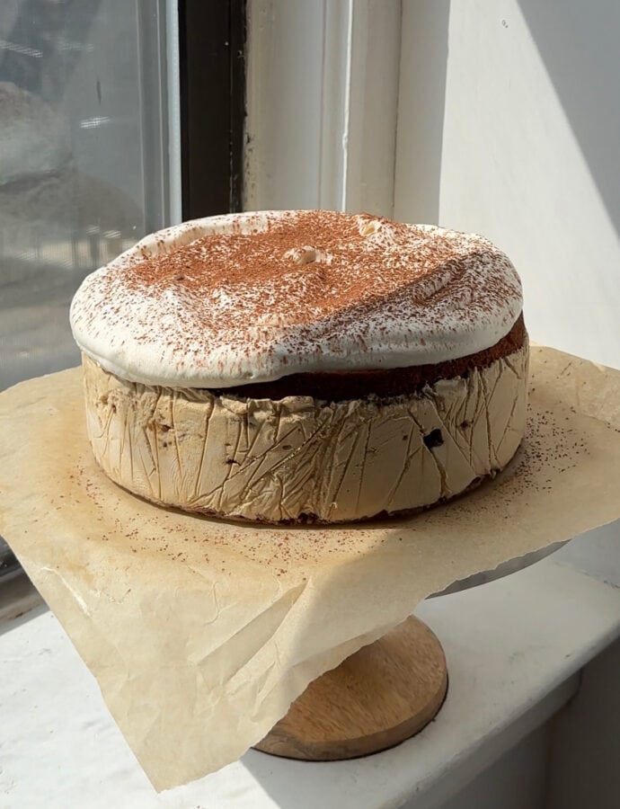 Brown Sugar Espresso Ice Cream Cake