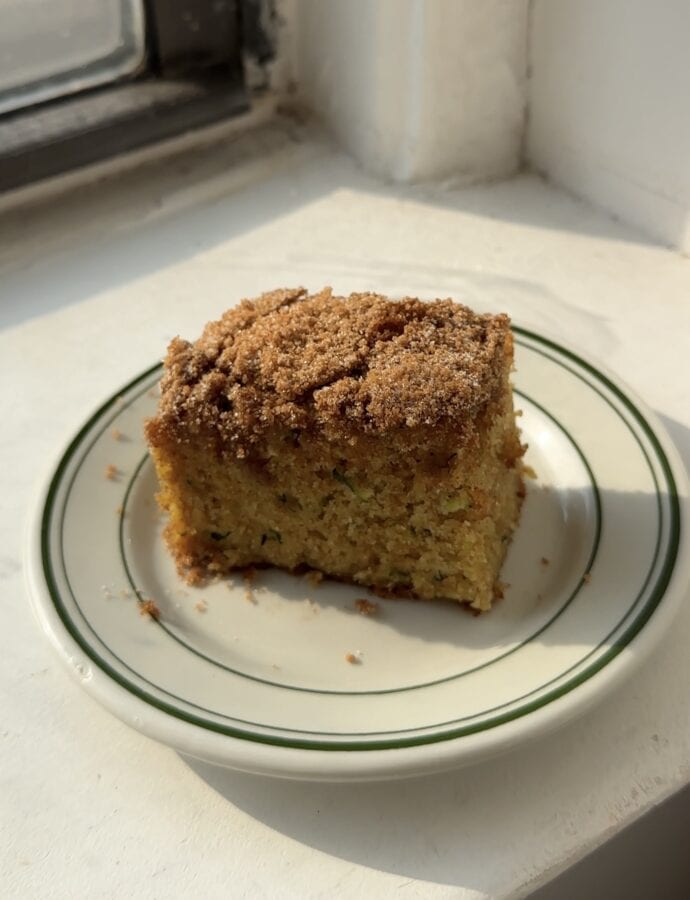Zucchini Coffee Cake