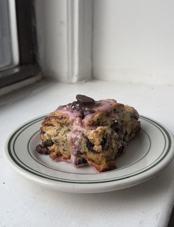Chocolate Cherry Scones
