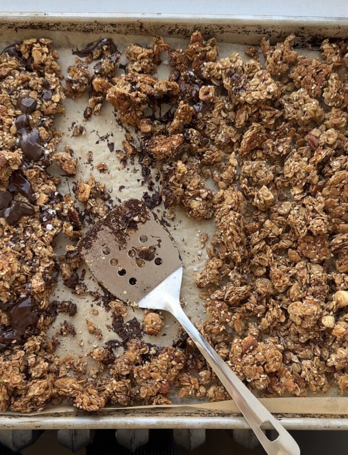 Maple Tahini Granola