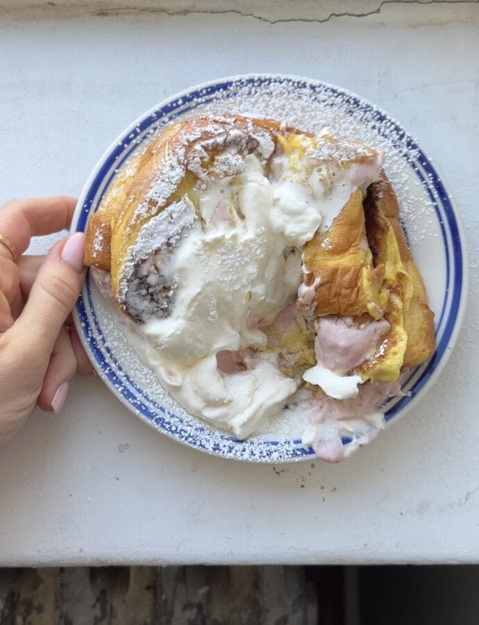 Strawberry Cream Cheese French Toast