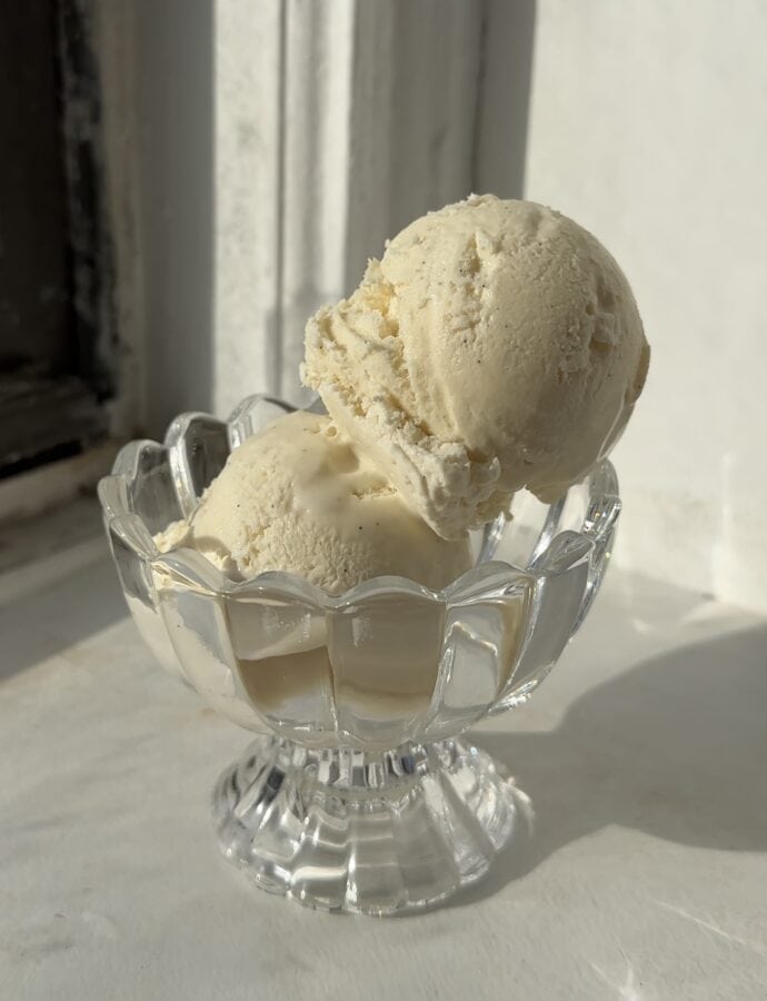 Vanilla No Churn Ice Cream