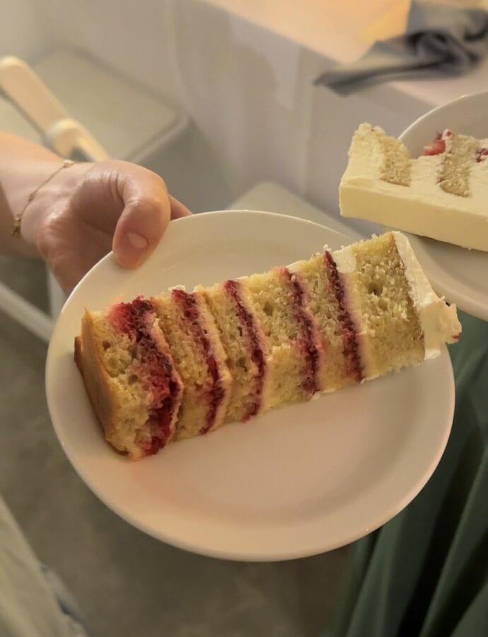 Lemon Raspberry Cake