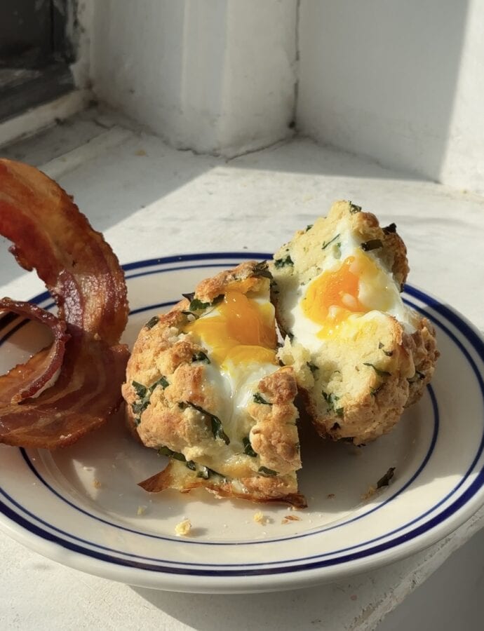 Ramp & Cheddar Biscuits