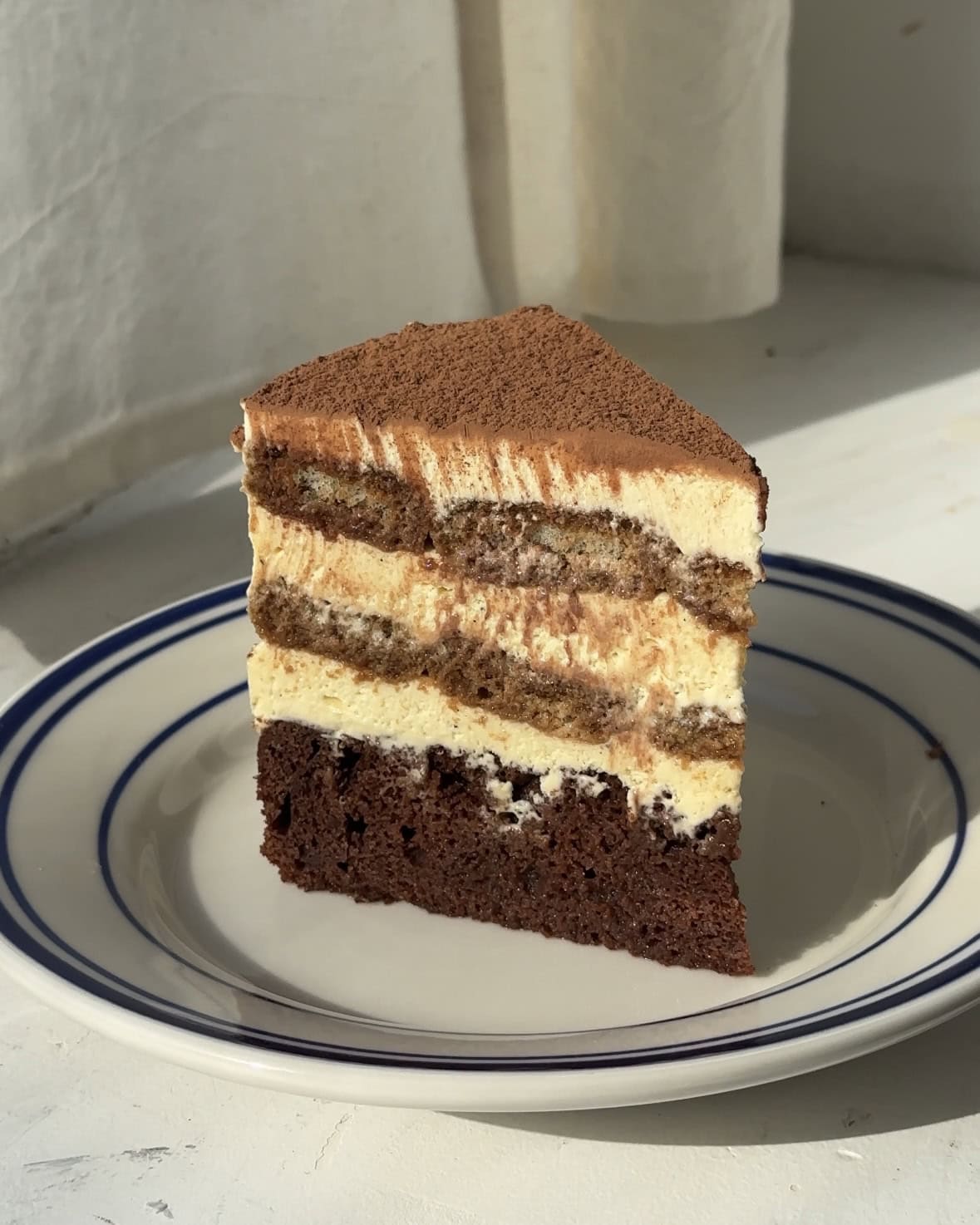 Dirty Chai Tiramisu Chocolate Cake-image